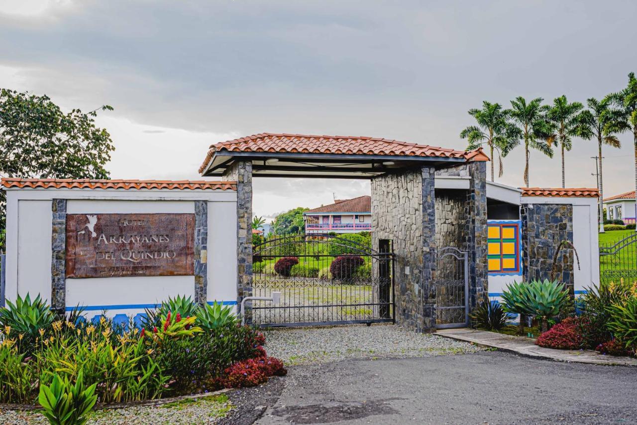 Hotel Arrayanes Del Quindio モンテネグロ エクステリア 写真
